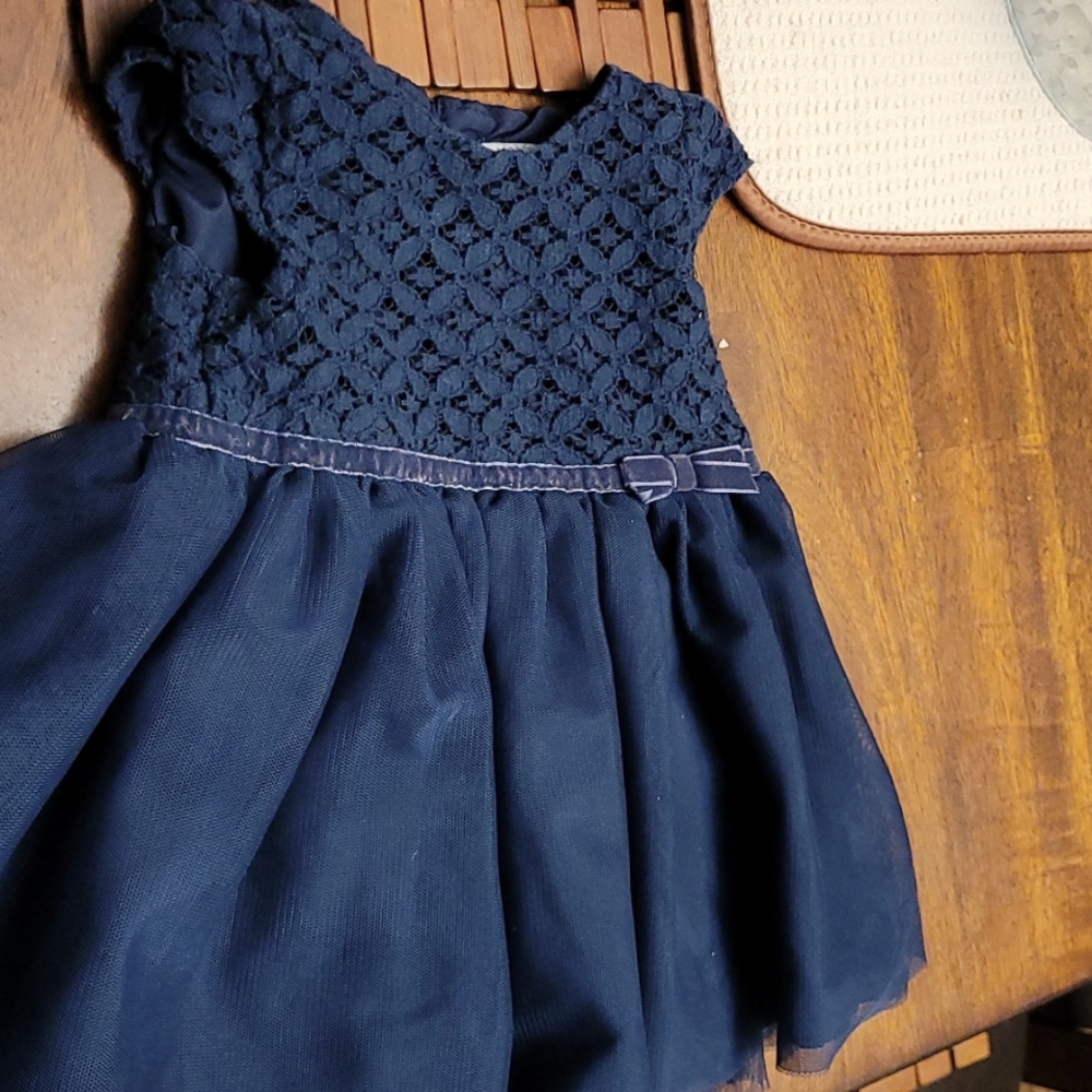 Dark blue dressy dress